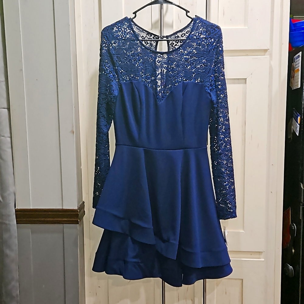B. Darlin Navy dress